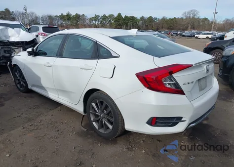 2020 Honda Civic Ex from USA, damaged, VIN 19XFC1F39LE220130